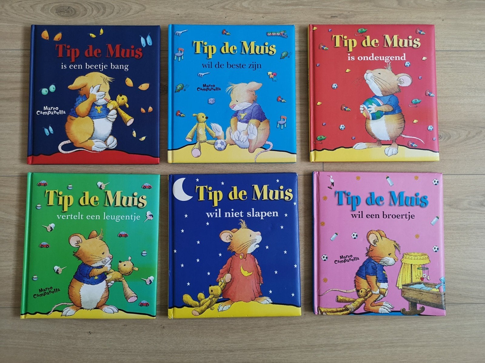 Zes Tip de Muis boeken, Boeken, Ophalen, Zo goed als nieuw, 3 tot 4 jaar