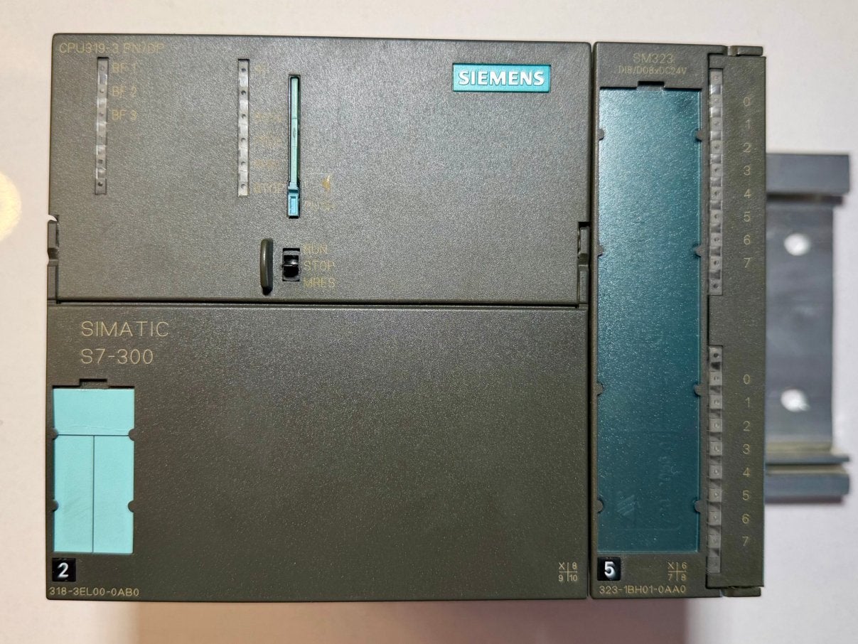Siemens CPU319-3 PN/DP  6ES7- 318-3EL00-OAB0, Hobby en Vrije tijd, Elektronica-componenten, Ophalen of Verzenden, Gebruikt