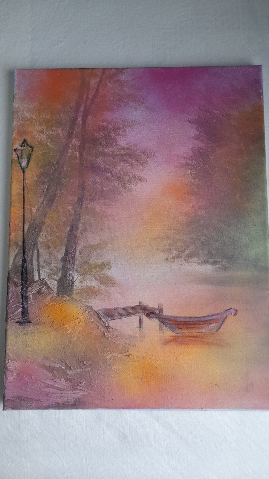 Schilderij " Ochtendgloren", Ophalen of Verzenden