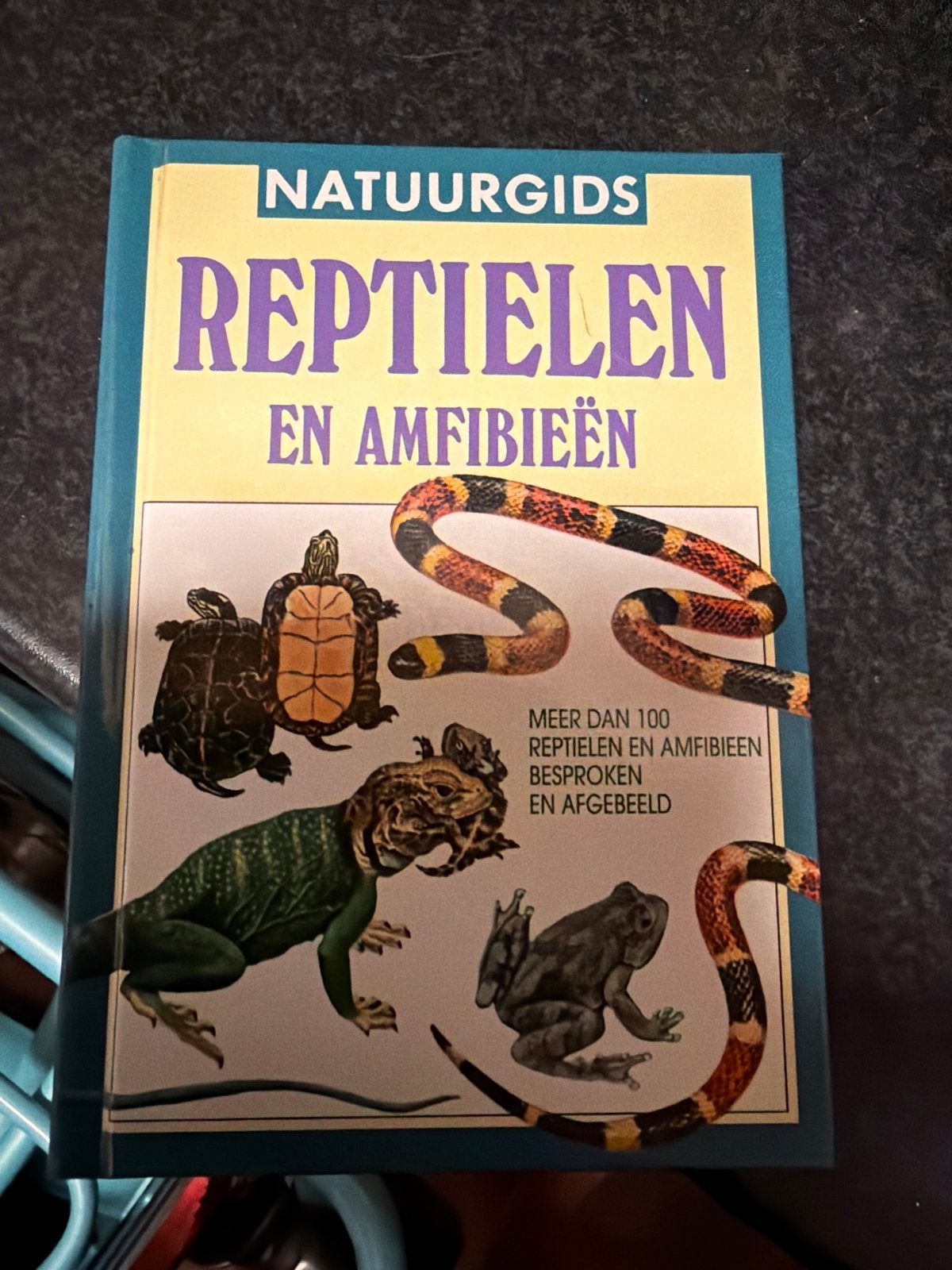 WKR.  Natuurgids: Reptielen en Amfibieën, Boeken, Ophalen of Verzenden, Zo goed als nieuw, Natuur algemeen