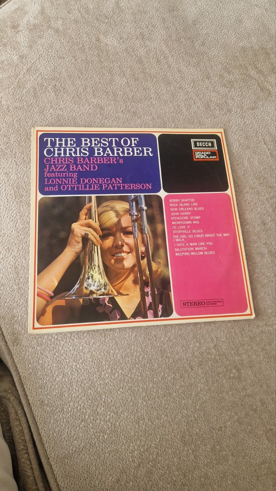 The Best of Chris Barber's Jazz Band LP, LP, Gebruikt, Ophalen of Verzenden, 12 inch