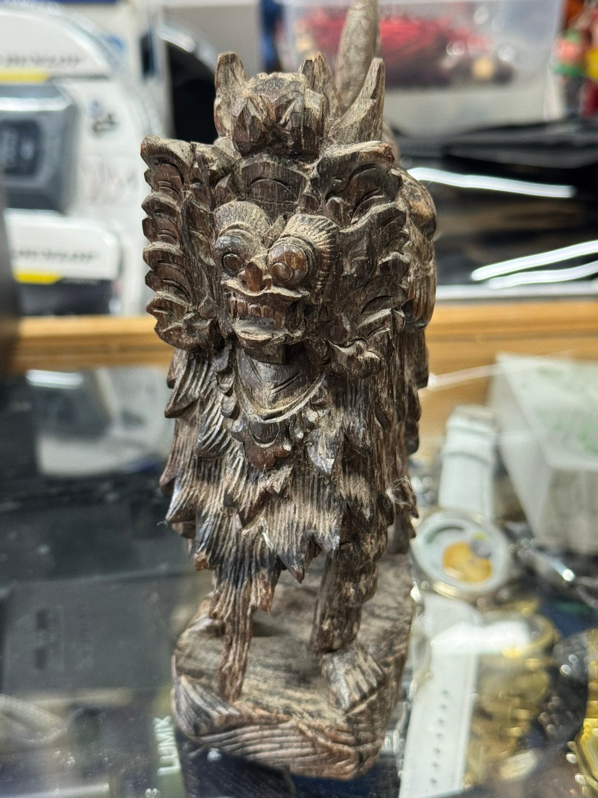 Indonesië Bali Barong beeldje, Ophalen of Verzenden, Zo goed als nieuw