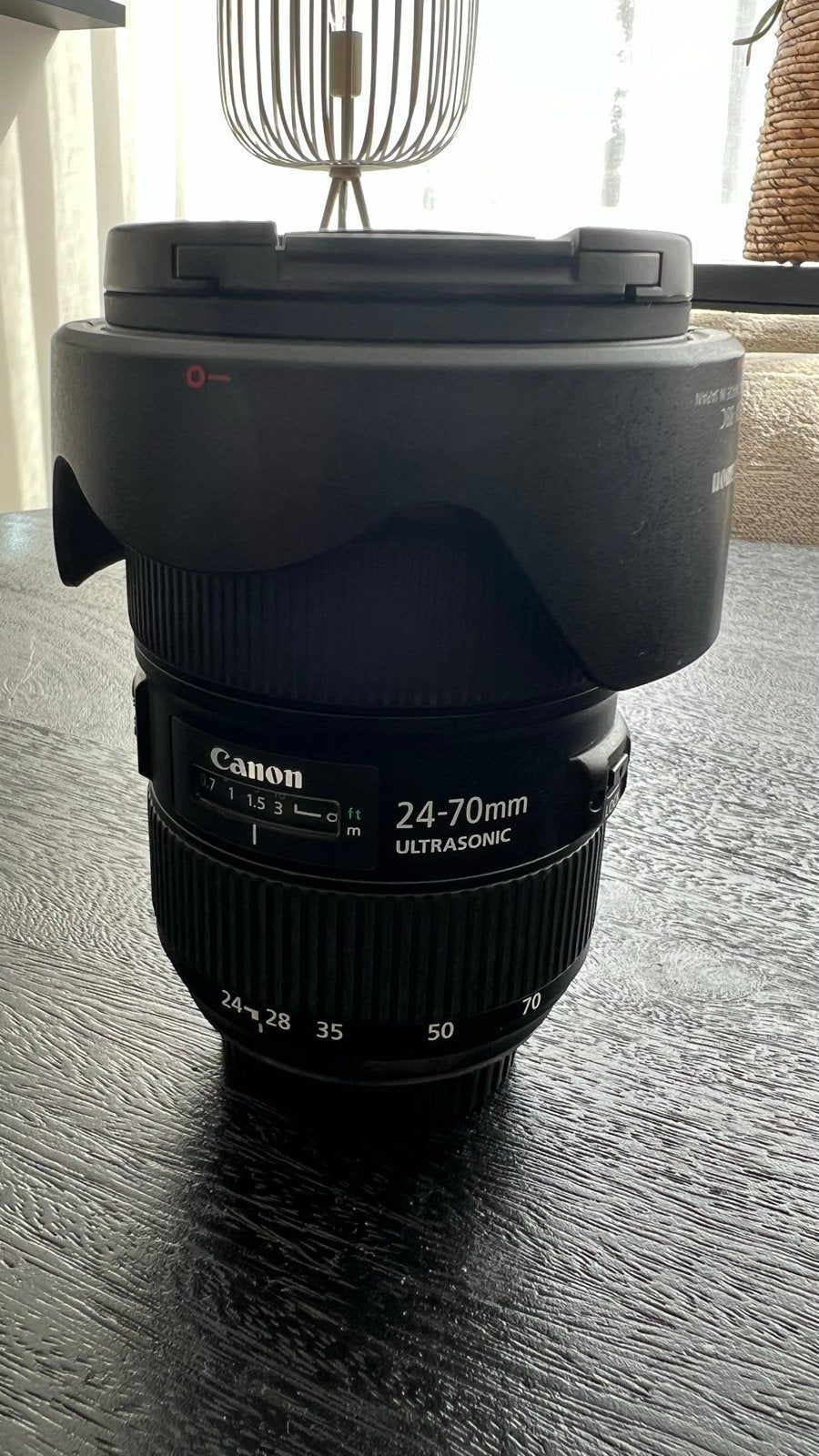 Canon EF 24-70mm f/2.8L II USM lens, Audio, Tv en Foto, Fotografie | Lenzen en Objectieven, Ophalen, Canon, Autofocus, Zo goed als nieuw