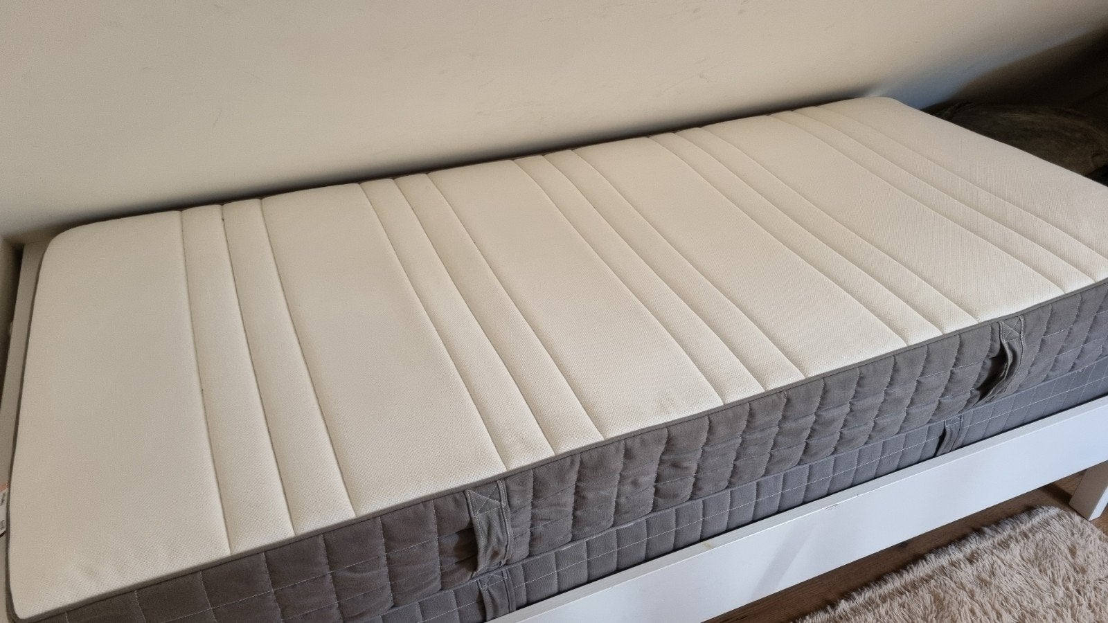 Twee Ikea matrassen, Ophalen, Gebruikt, 90 cm, Eenpersoons