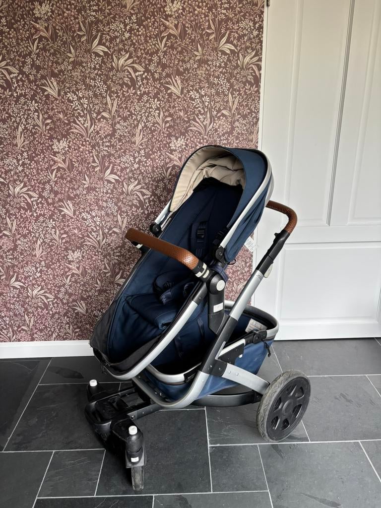Joolz Geo 2 parrot blue, Zo goed als nieuw, Combiwagen, Verstelbare duwstang, Ophalen