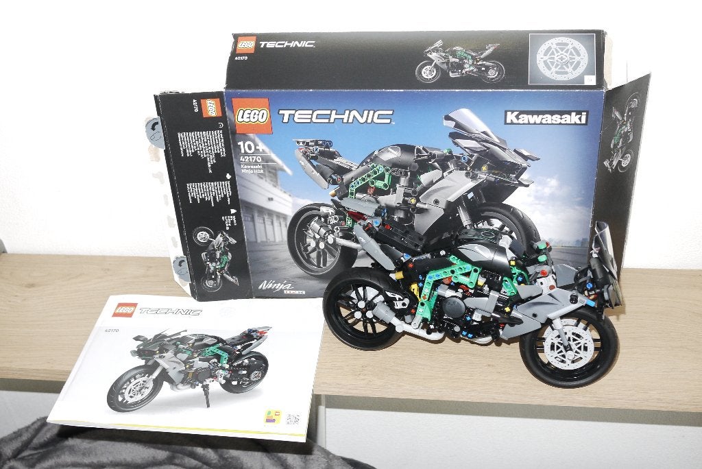 lego kawasaki 42170  ninja H2R  motor modelbouw, Ophalen, Inclusief instructies, Lego, Nieuw