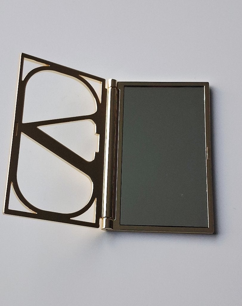 Nieuw Valentino make-up spiegel, Ophalen of Verzenden, Nieuw, Goud, Gehele gezicht