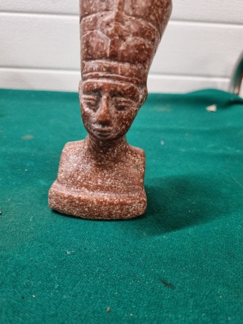 beeld nefertiti buste egyptische queen antiek, Ophalen of Verzenden