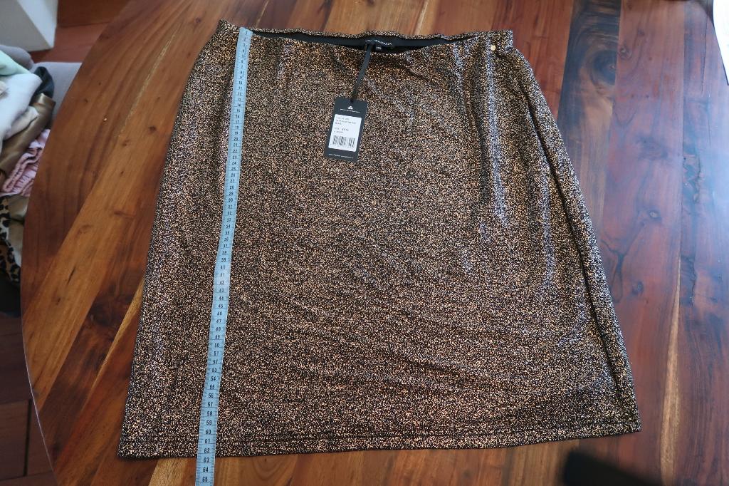 Tramontana nieuw stretch rok goud zwart glitter xxxl, Overige kleuren, Nieuw, Ophalen of Verzenden, Rok