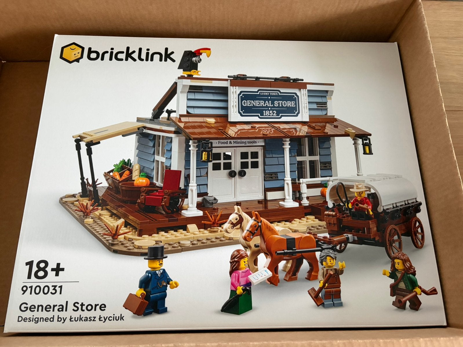 Lego Bricklink - set 910031 - general store, Ophalen, Nieuw
