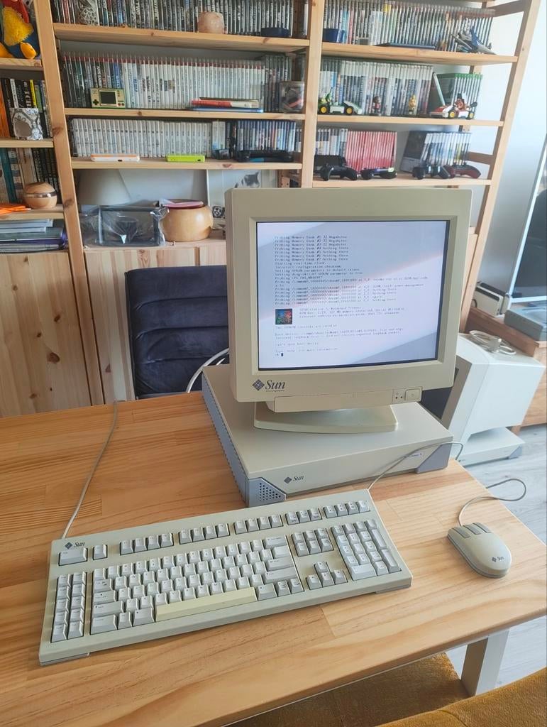 Sun SPARCstation 5 compleet., Ophalen, Sun Microsystems