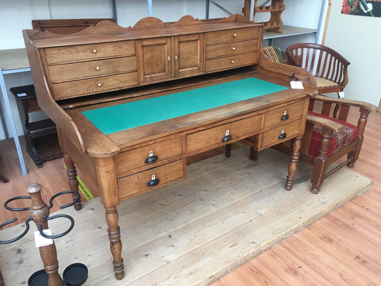 Antiek bureau, Ophalen, Gebruikt, Biljarttafel