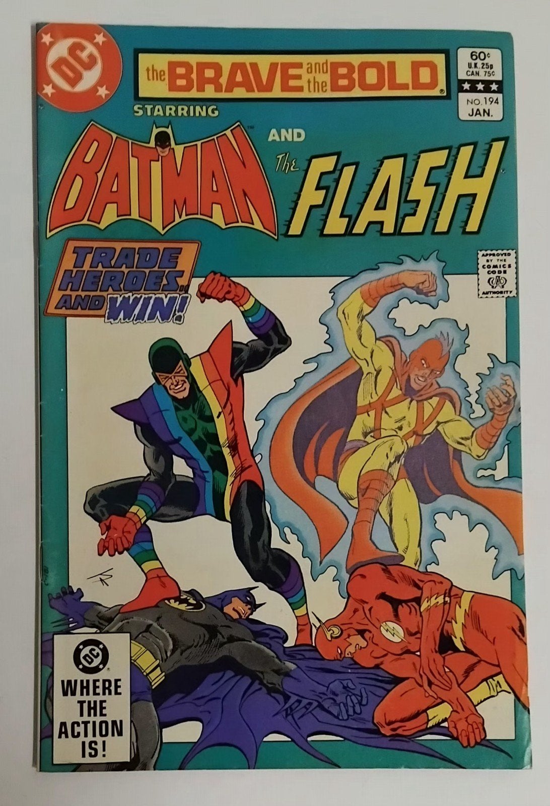Brave and the Bold #194 ( DC 1983 ) FN., Amerika, Ophalen of Verzenden, Gelezen, Eén comic