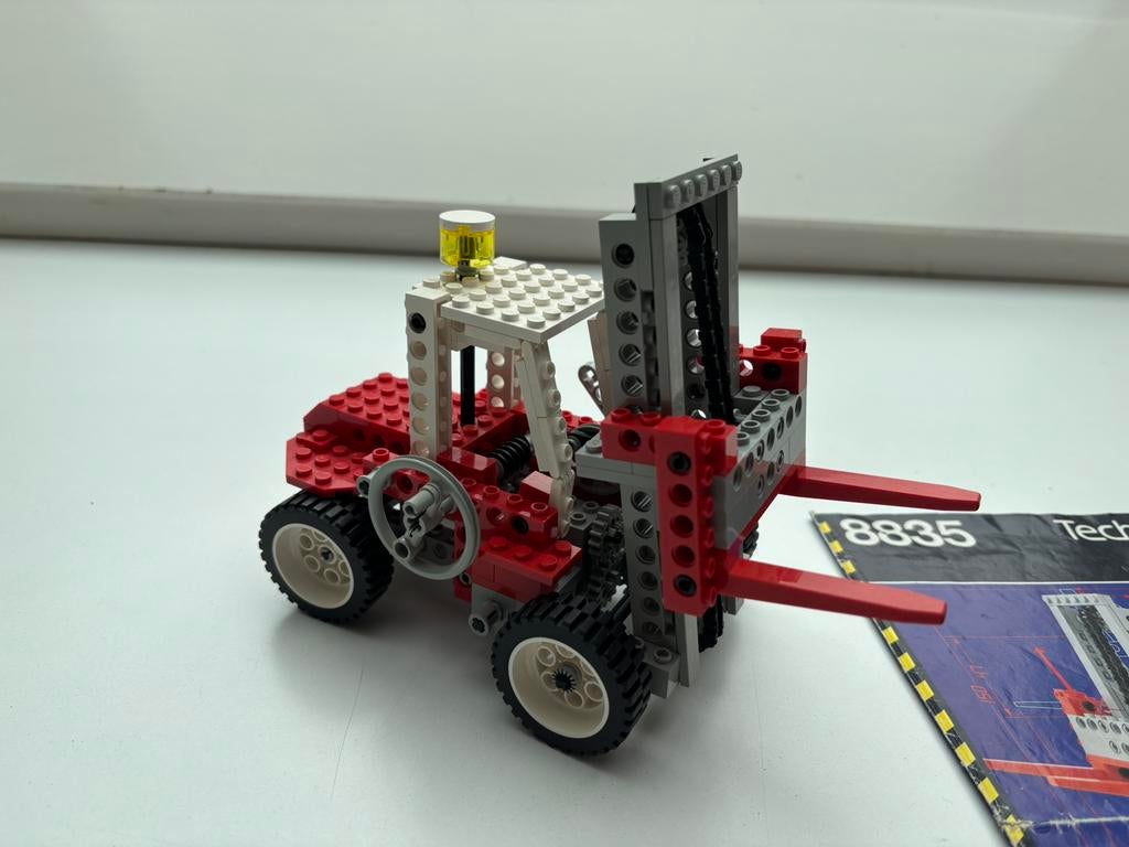 Lego 8835 - Technic - Forklift, Gebruikt, Lego, Ophalen of Verzenden, Technic