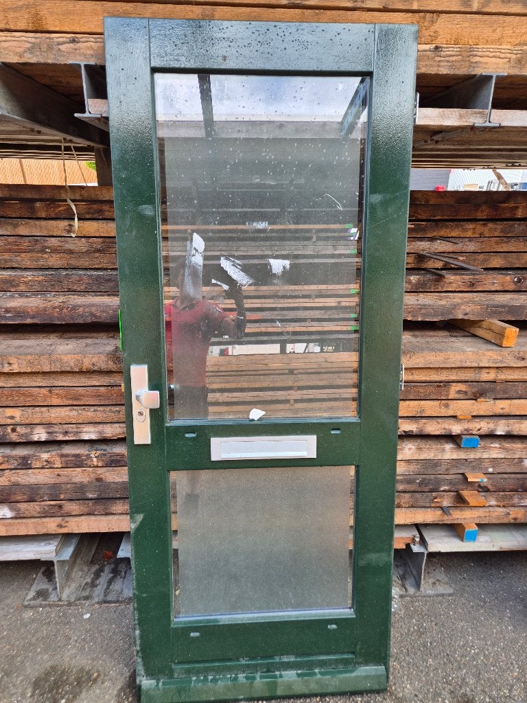 Voordeur buitendeur deur 210,5x87cm dubbel glas ( 065 )