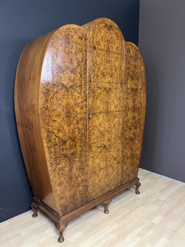 Engelse Art deco Kast 1930, Antiek en Kunst, Ophalen of Verzenden