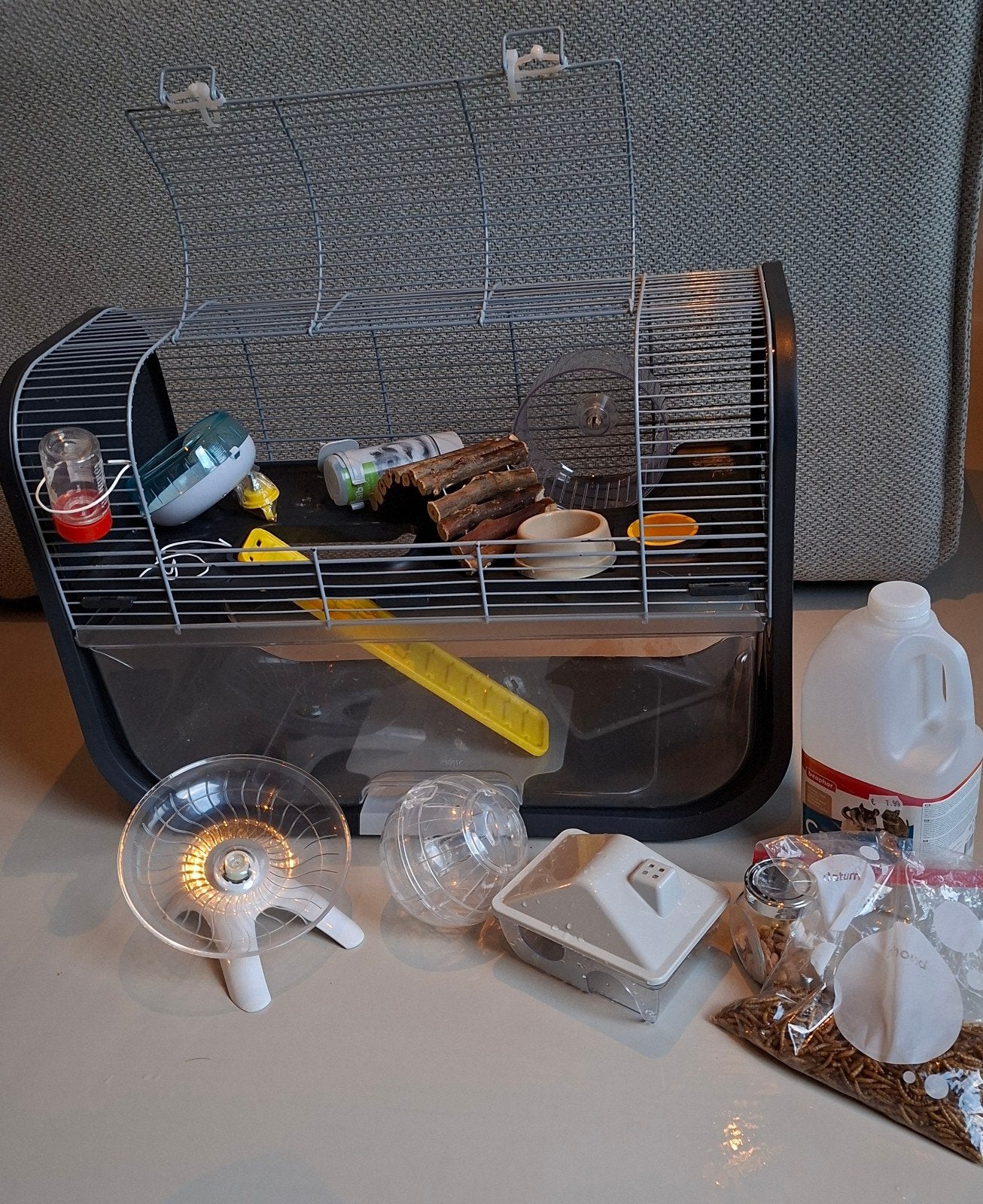 Hamsterkooi 602944, Dieren en Toebehoren, Kooi, Gebruikt, Minder dan 75 cm, Hamster