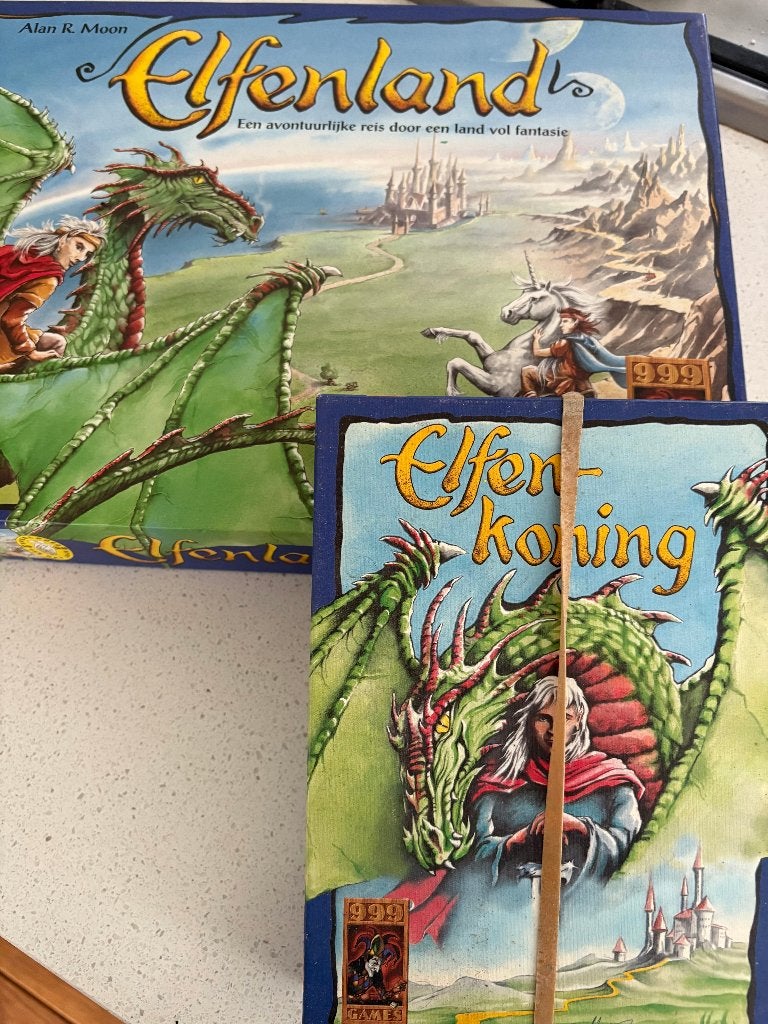 Elfenland + Elfenkoning, Vijf spelers of meer, Ophalen of Verzenden, Zo goed als nieuw, 999games
