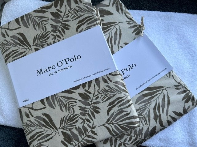 Essenza Marc O'Polo Dekbedovertrek 140/200 100% SatijnKatoen, Huis en Inrichting, Essenza, Dekbedovertrek, Katoen, Ophalen of Verzenden