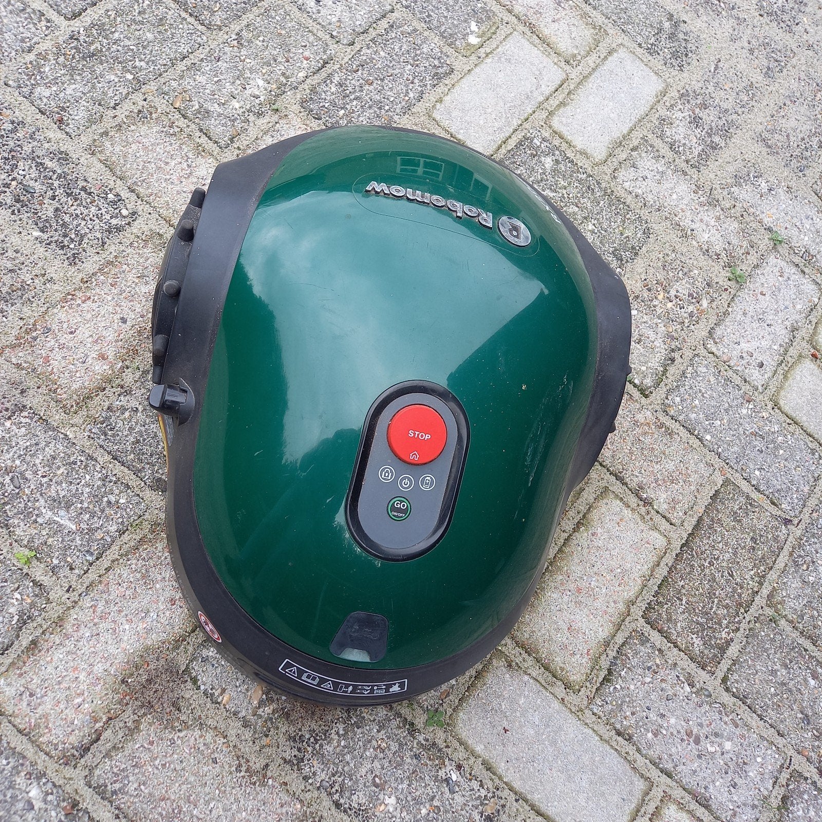 Twee Robomov robotmaaiers, Ophalen, Zo goed als nieuw, Meer dan 25 cm, Robomov