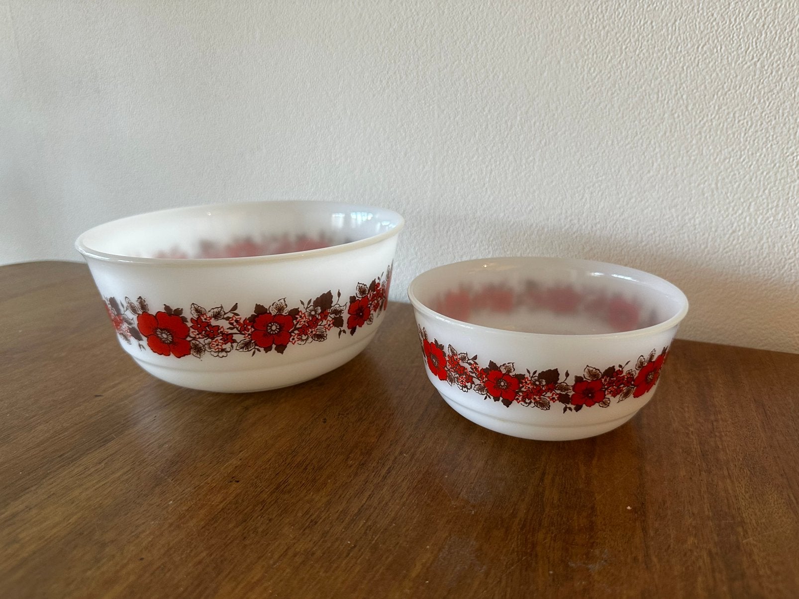 Vintage schott mainz jena glas schalen set, Ophalen of Verzenden