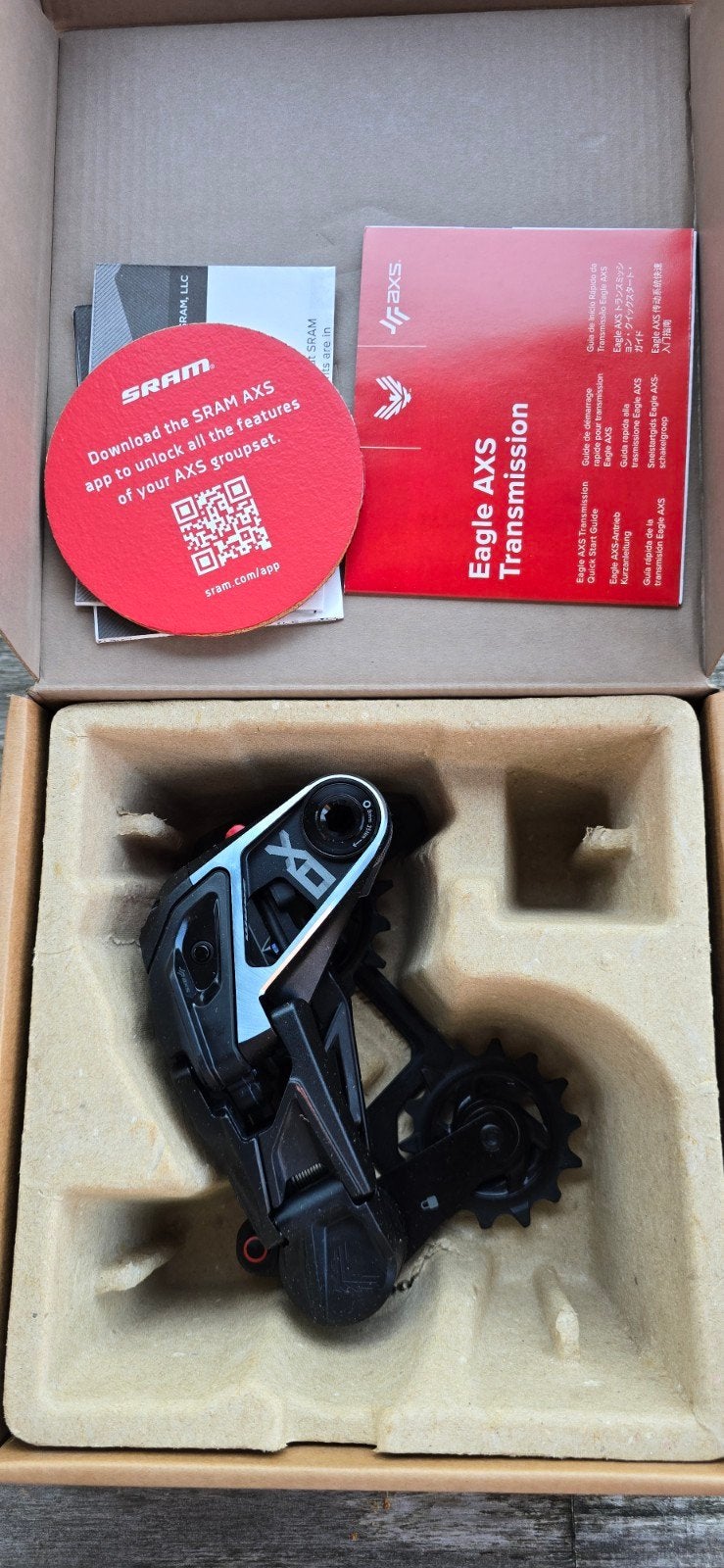 Sram X0 AXS T-Type derailleur, nieuw in doos, Fietsen en Brommers, Fietsonderdelen, Ophalen of Verzenden, Nieuw