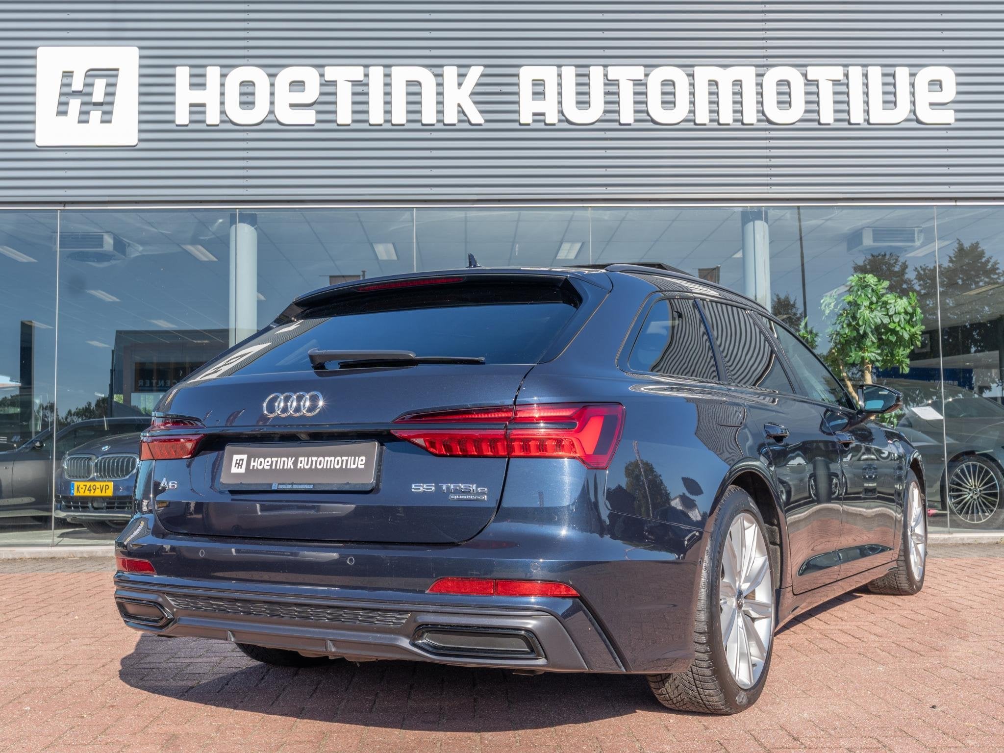Audi A6 Avant 55 TFSI e quattro Competition | Pano | Ambient, Automaat, Gebruikt, 4 cilinders, Blauw