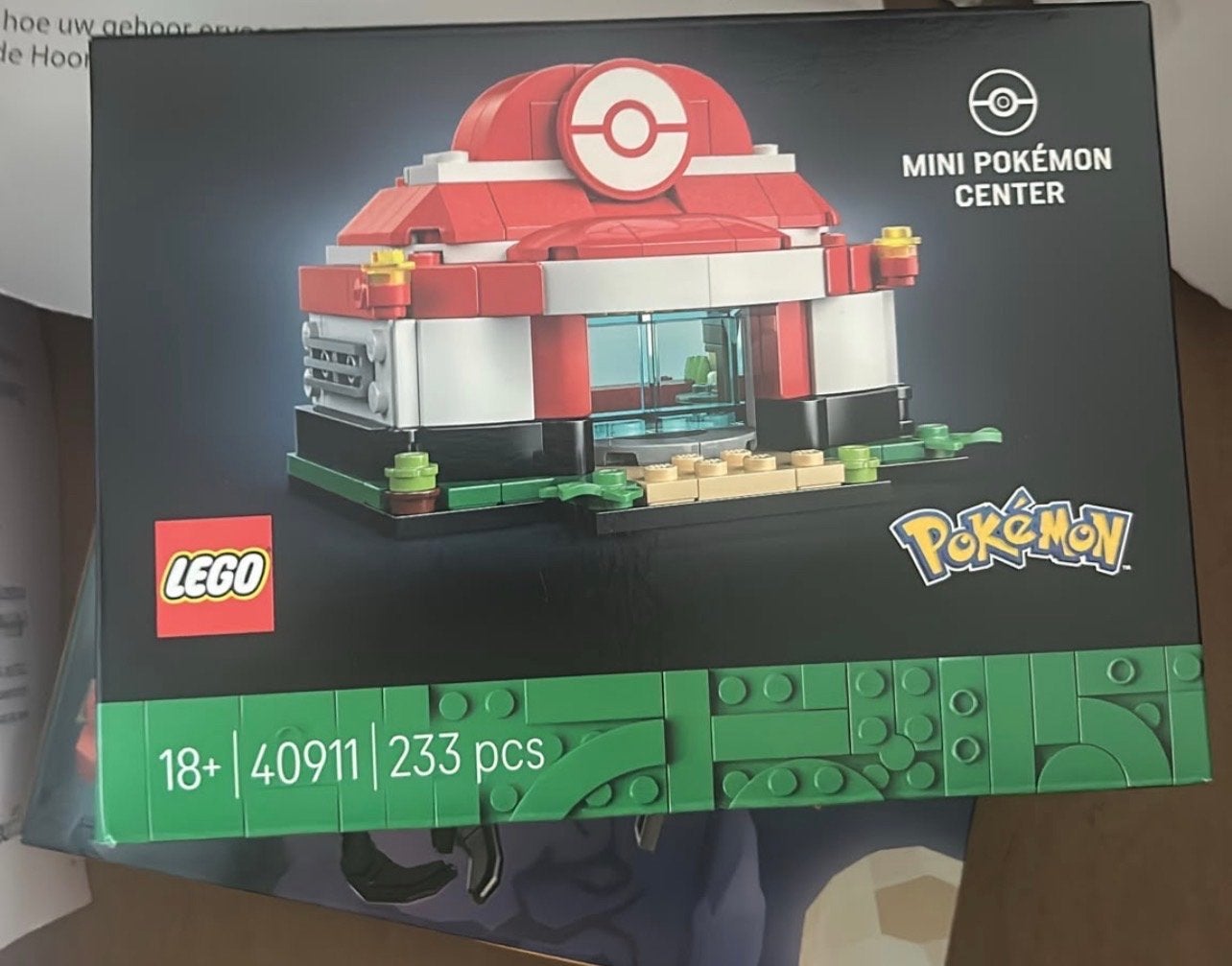 LEGO Mini Pokémon Center (40911) - Nieuw in doos, Ophalen of Verzenden, Nieuw, Overige merken