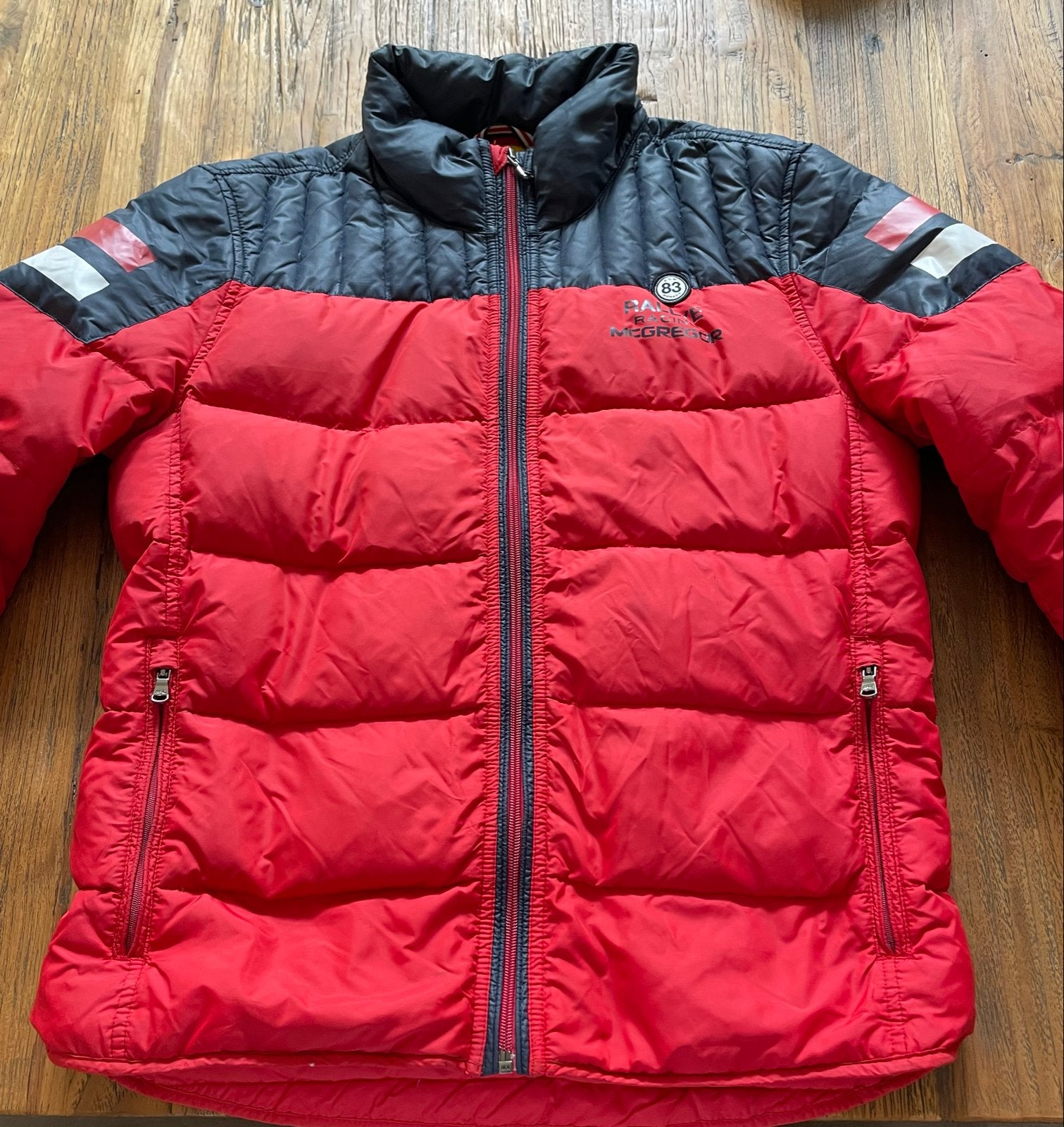 McGregor Monte Carlo Rally donsjack - Maat 48 (M), Ophalen of Verzenden, Zo goed als nieuw, Maat 48/50 (M), Rood