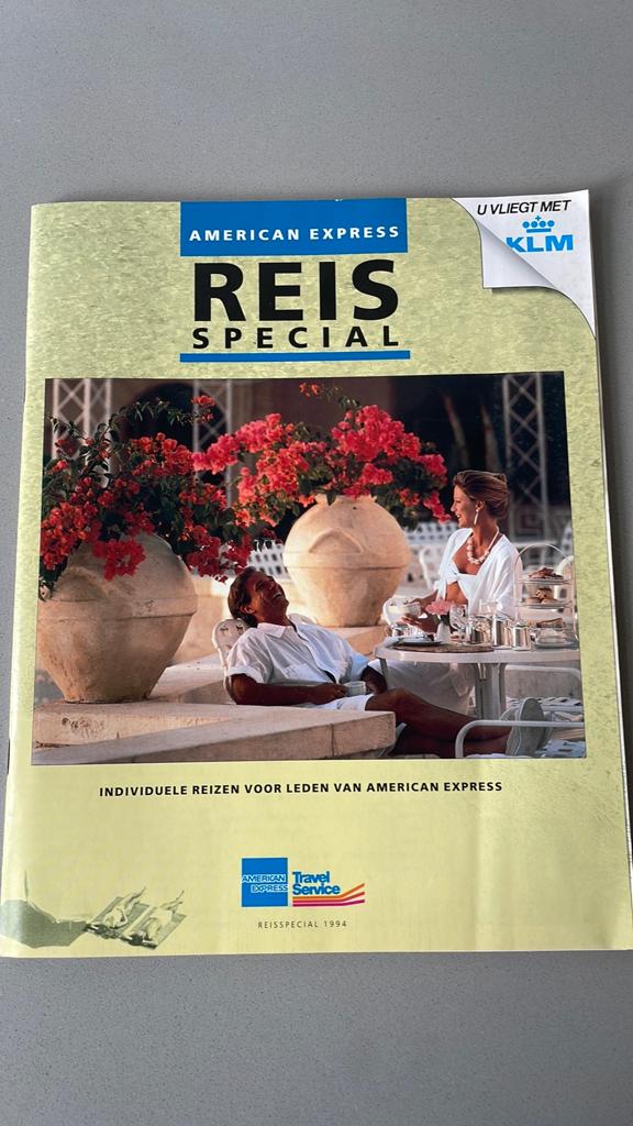 Reisspecial American Express 1994 en 1998/1999, Overige merken, Nieuw, Ophalen of Verzenden, Reisgids of -boek