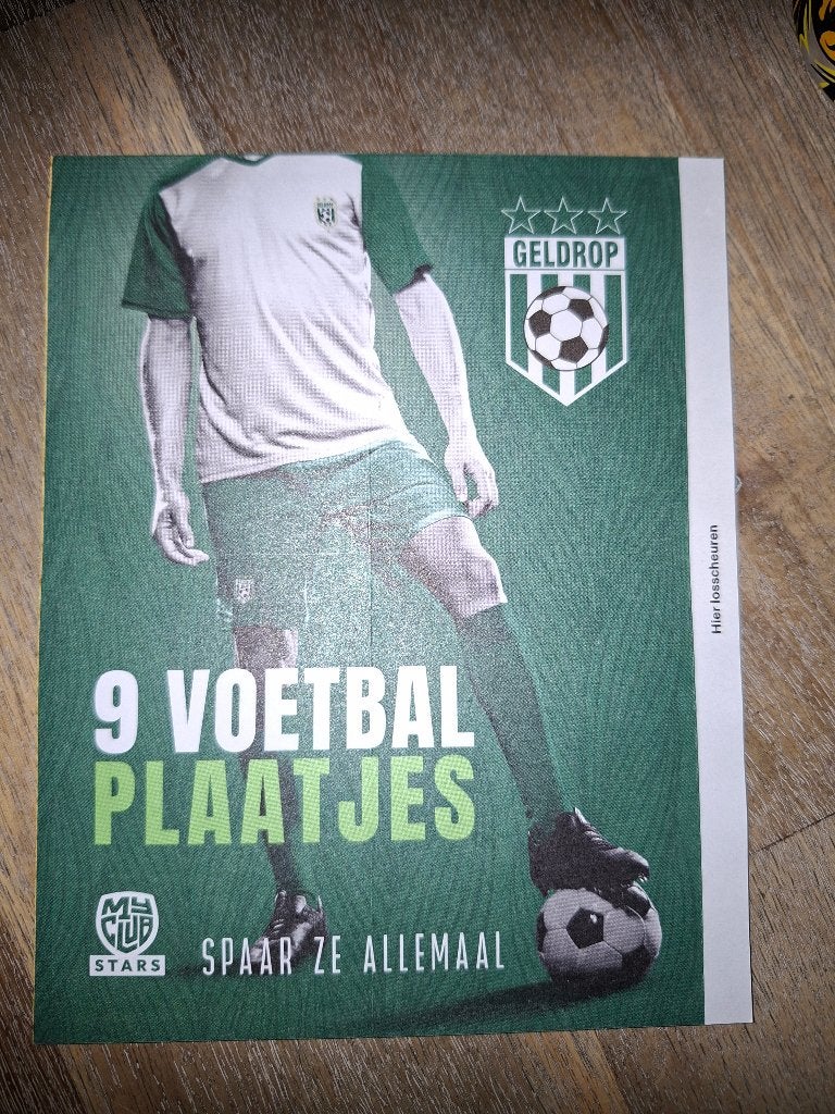 Gezocht: voetbalplaatjes Jumbo Geldrop, Jumbo, Ophalen