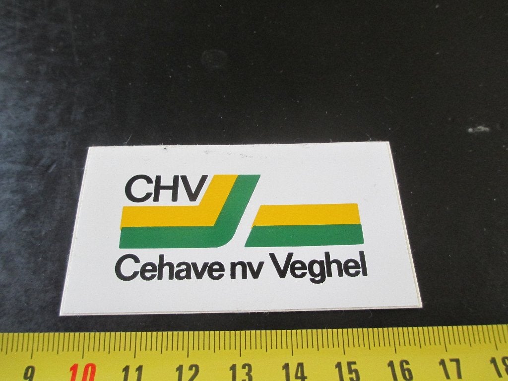 sticker Veghel Cehave NV  CHV  RR2427, Verzamelen, Ophalen of Verzenden, Zo goed als nieuw