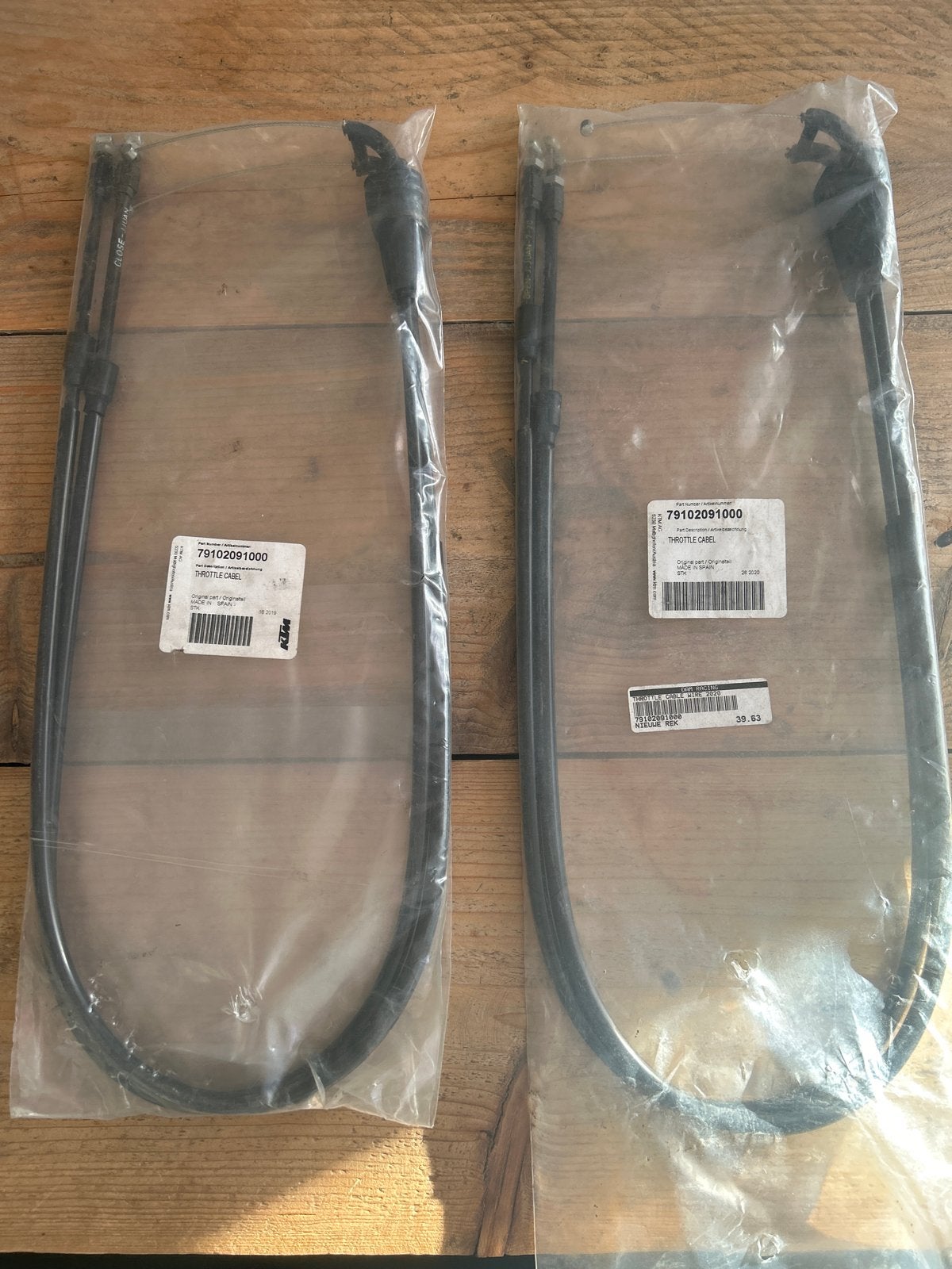 Gaskabel KTM GasGas Husqvarna 79102091000 Nieuw, Ophalen of Verzenden, Nieuw
