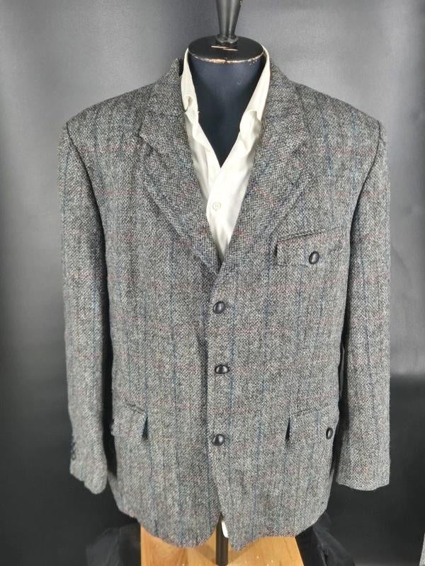 Harris Tweed colbert (54), Maat 52/54 (L), Ophalen of Verzenden, Info@ht.com, Groen