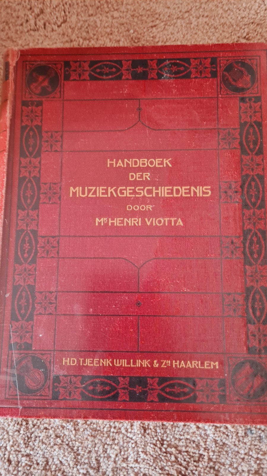 Handboek der Muziekgeschiedenis - Mr. Henri Viotta (1916), Ophalen of Verzenden, Mr. Henri Viotta