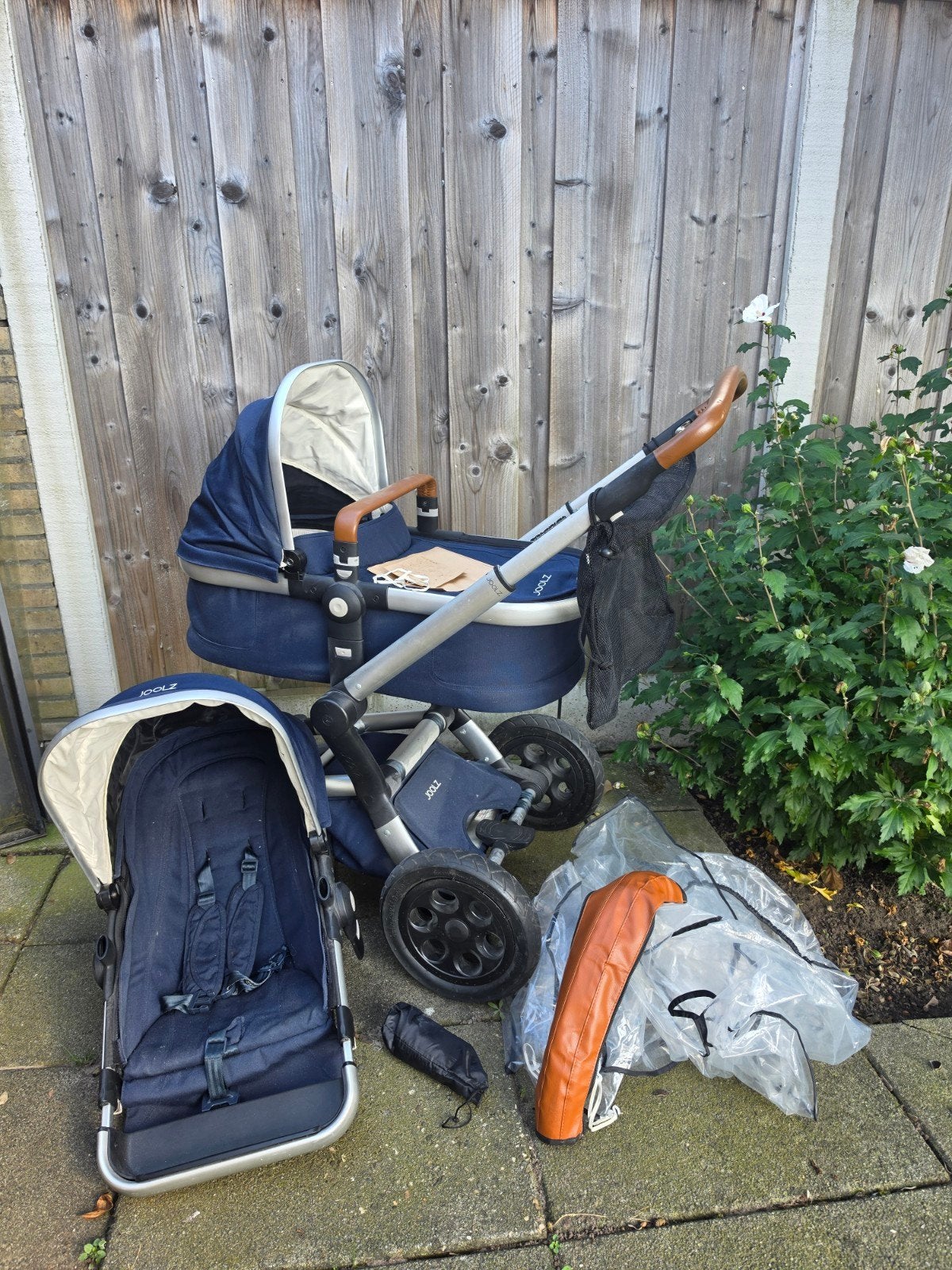 Joolz Day Complete Kinderwagen met Accessoires, Gebruikt, Combiwagen, Met reiswieg, Ophalen