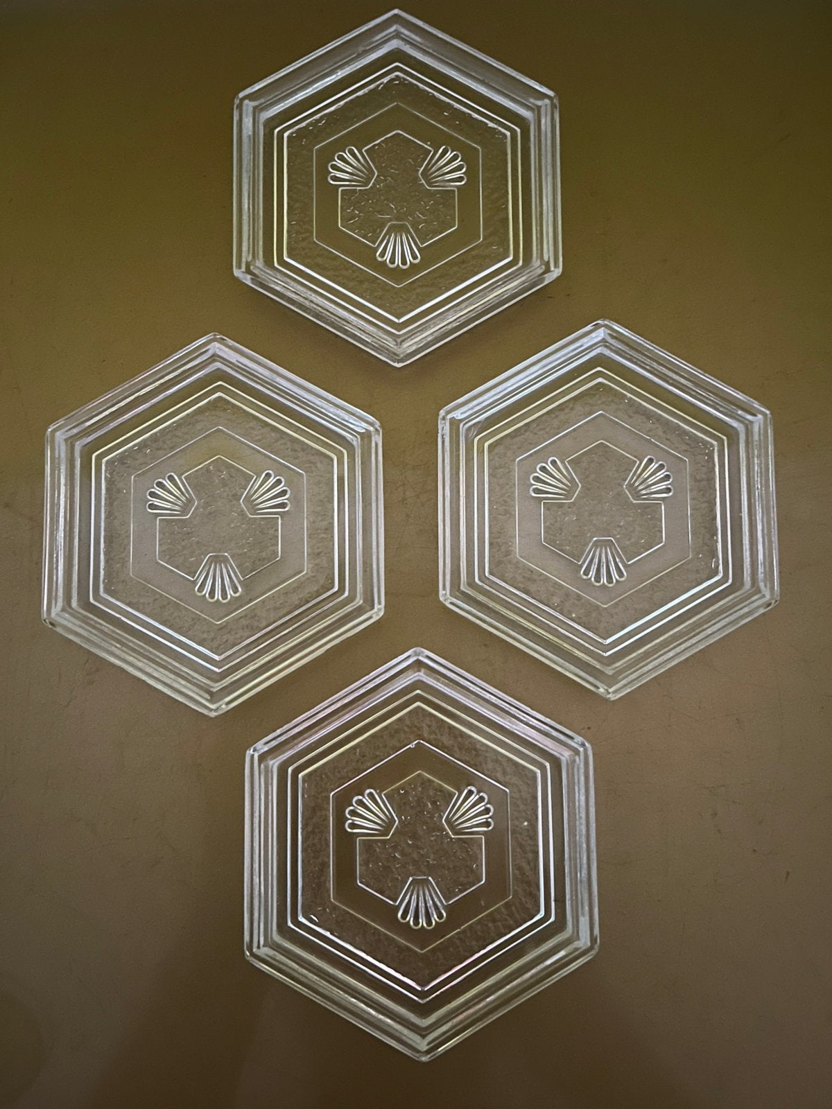 WMF. —  WIJNONDERZETTERS. —  4 STUKS., Ophalen of Verzenden