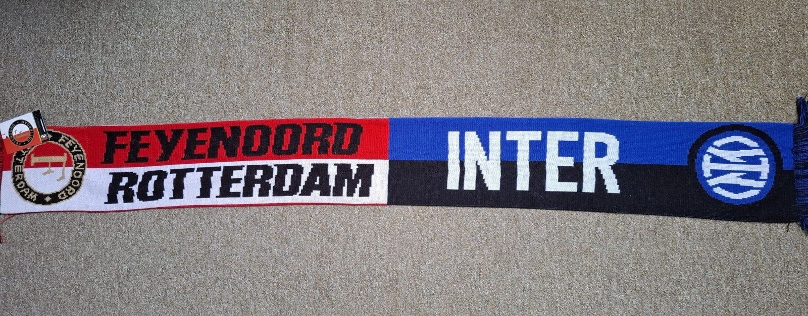 Feyenoord- Inter sjaal 2025, Verzenden, Nieuw, Feyenoord, Vaantje of Sjaal