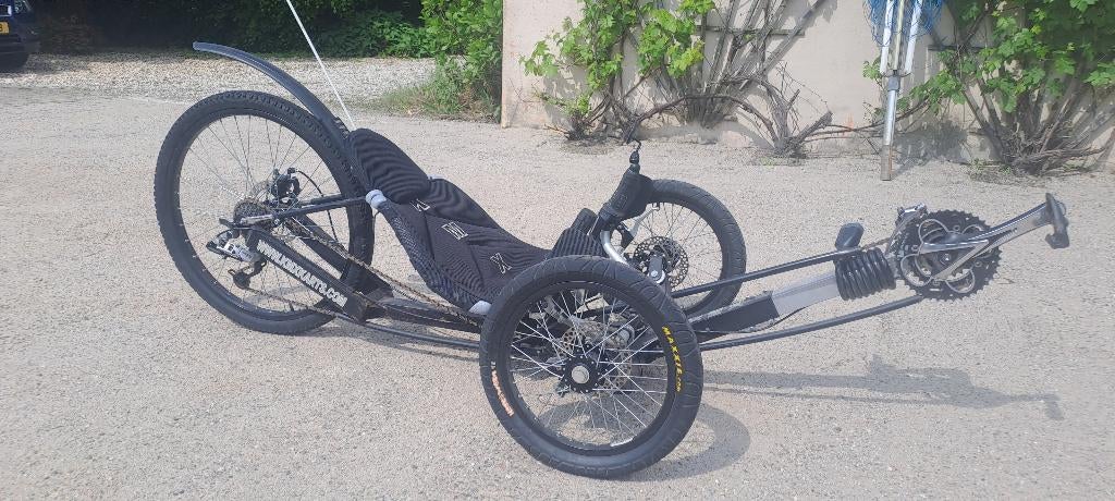 KMX trike Typhoon 24 versnellingen, Fietsen en Brommers, Gebruikt, Bovenstuur, Schijfrem, Ophalen