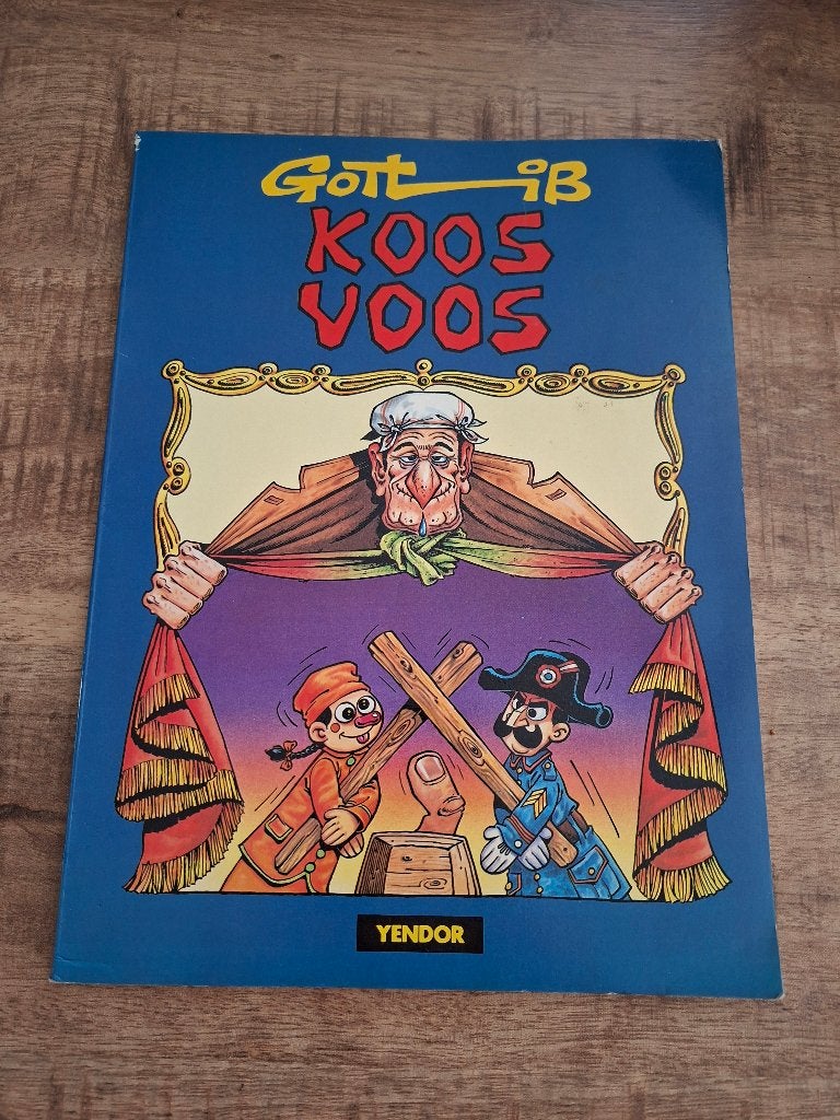 Koos Voos  van Gotlib, Eén stripboek, Ophalen of Verzenden, Zo goed als nieuw