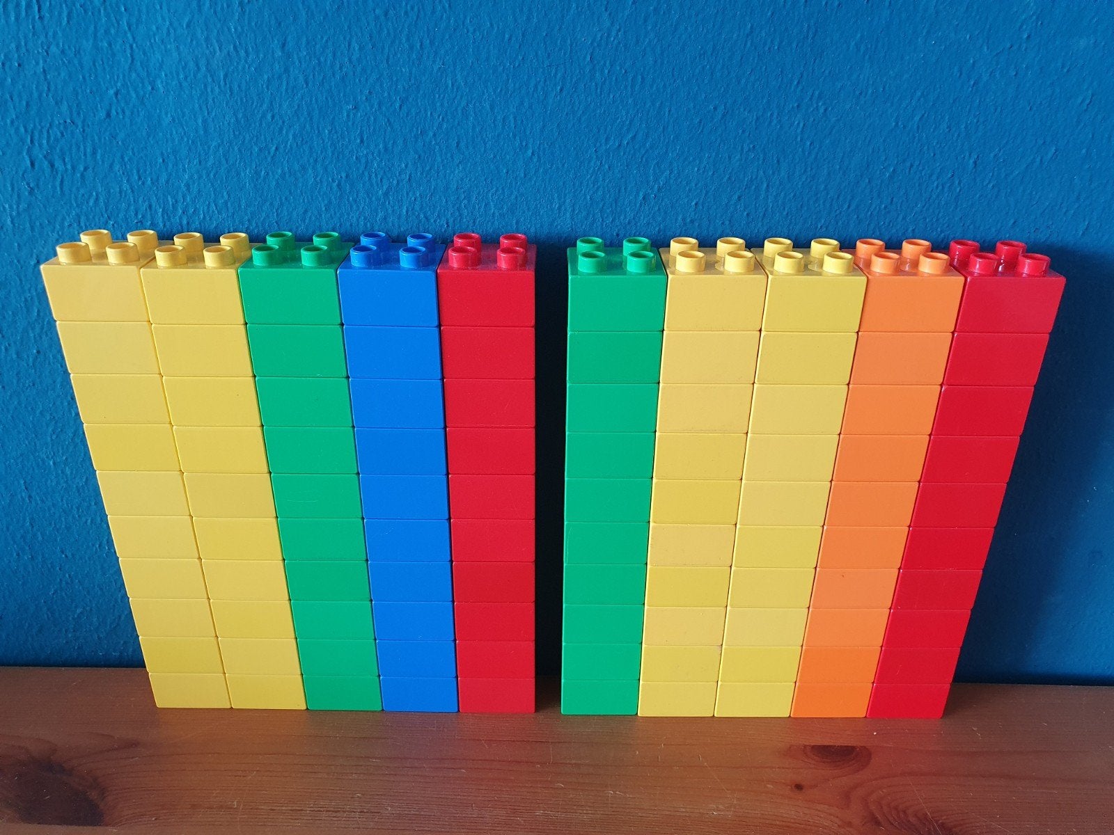 Duplo Blokken 100 4 noppen blokjes, Ophalen of Verzenden, Zo goed als nieuw, Duplo