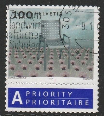 Zwitserland 2004 1873 Stoel 100c, Gest, Ophalen of Verzenden, Gestempeld