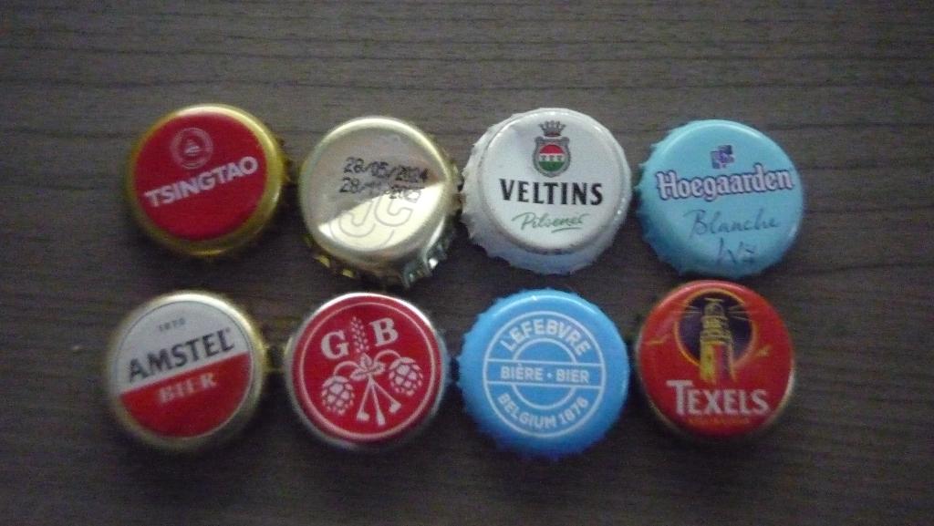 Bierdoppen (2), Ophalen of Verzenden, Gebruikt, Overige typen, Overige merken