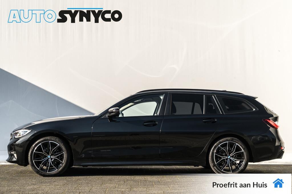 BMW 3 Serie Touring 318d Business Edition Plus | Virtual Coc, Auto's, BMW, Automaat, 4 cilinders, Zwart, Origineel Nederlands