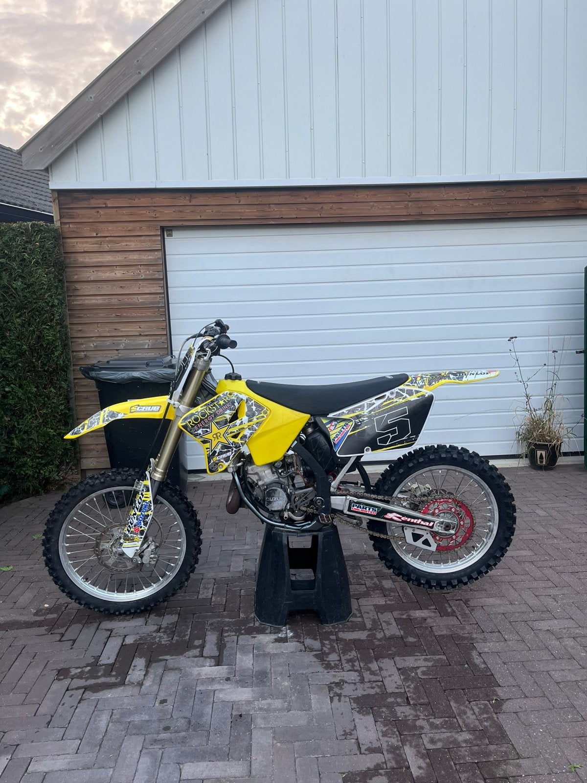 Suzuki RM 125 2006, Ophalen