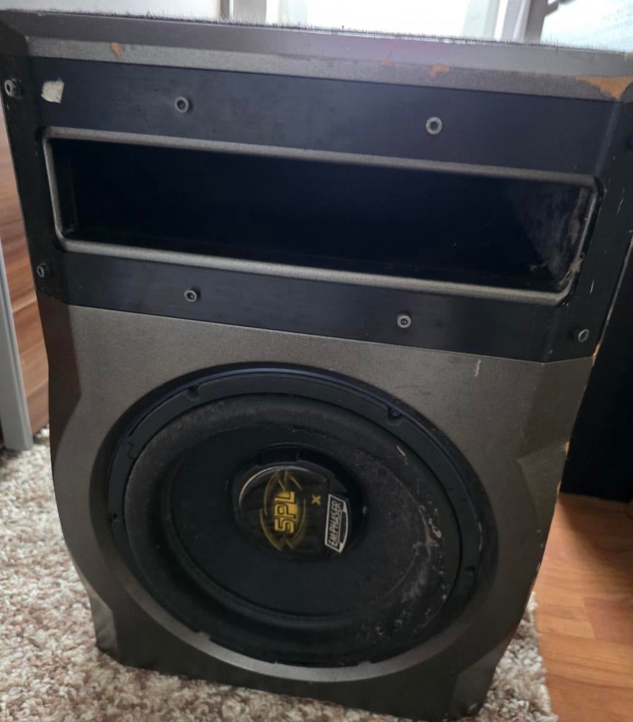 Subwoofer 2500WATT Emphaser EBR112SPL-X4AUTO, Ophalen, 100 watt of meer