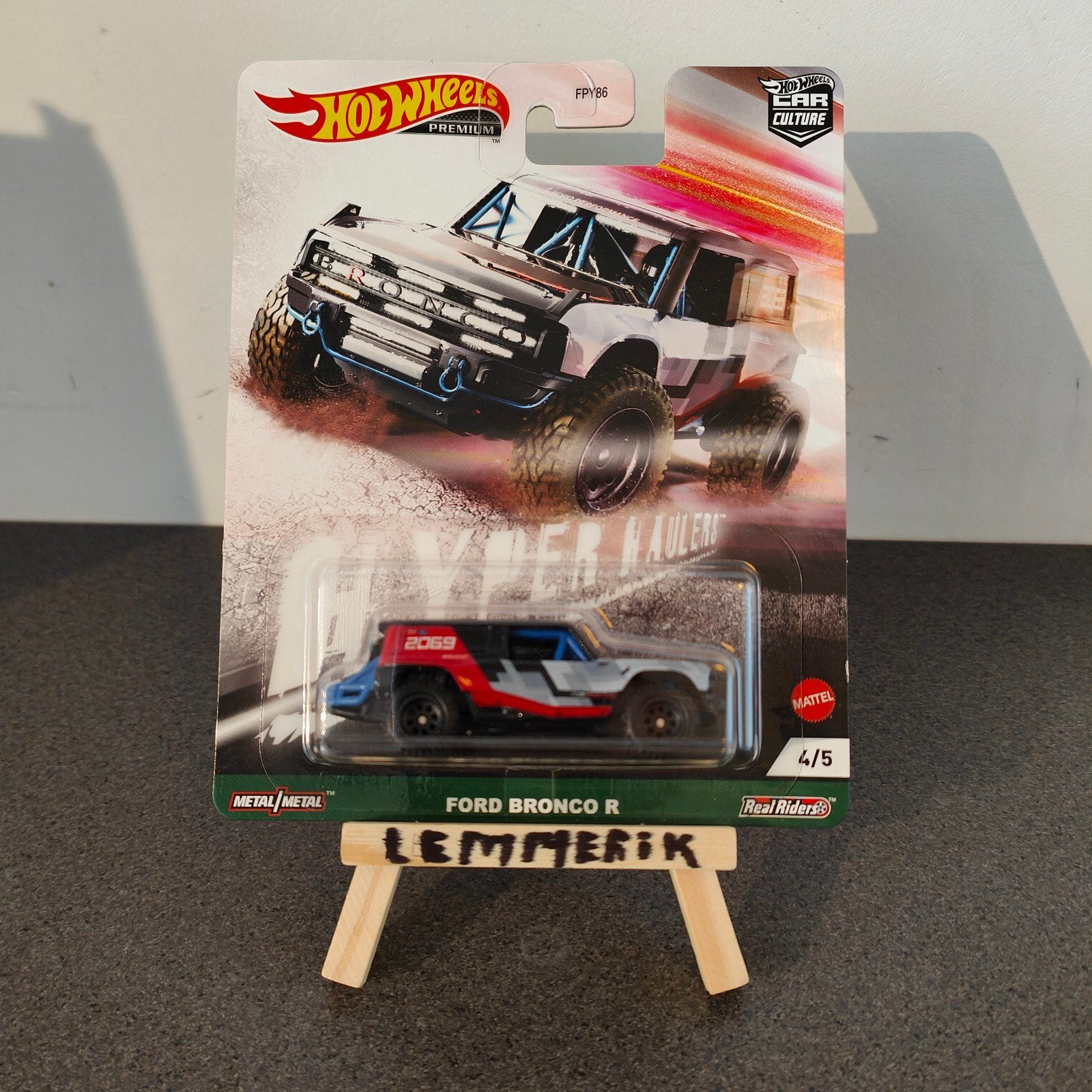 Hot Wheels Premium Ford Bronco R - Car Culture, Ophalen of Verzenden, Nieuw, Auto