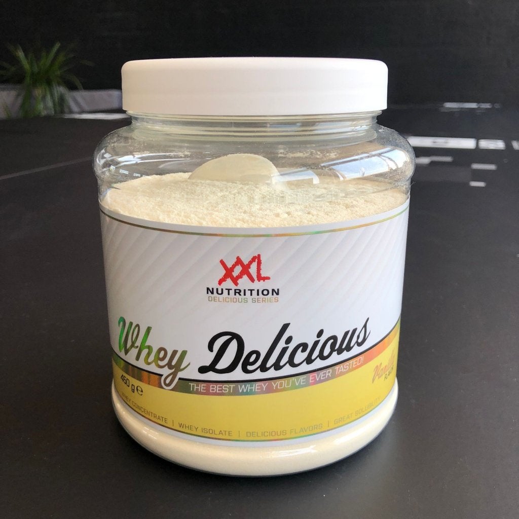 XXL Nutrition Whey Delicious Vanilla 450 gr, Ophalen of Verzenden, Nieuw, Poeder of Drank
