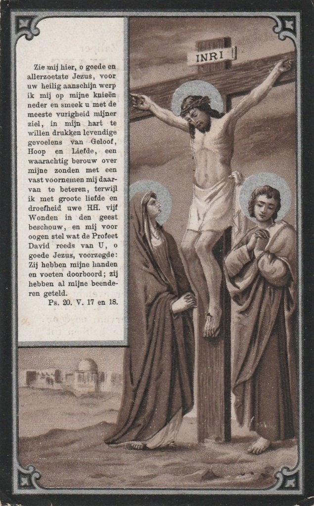 jongmans-peemen-sprundel-etten 1911, Ophalen of Verzenden, Bidprentje