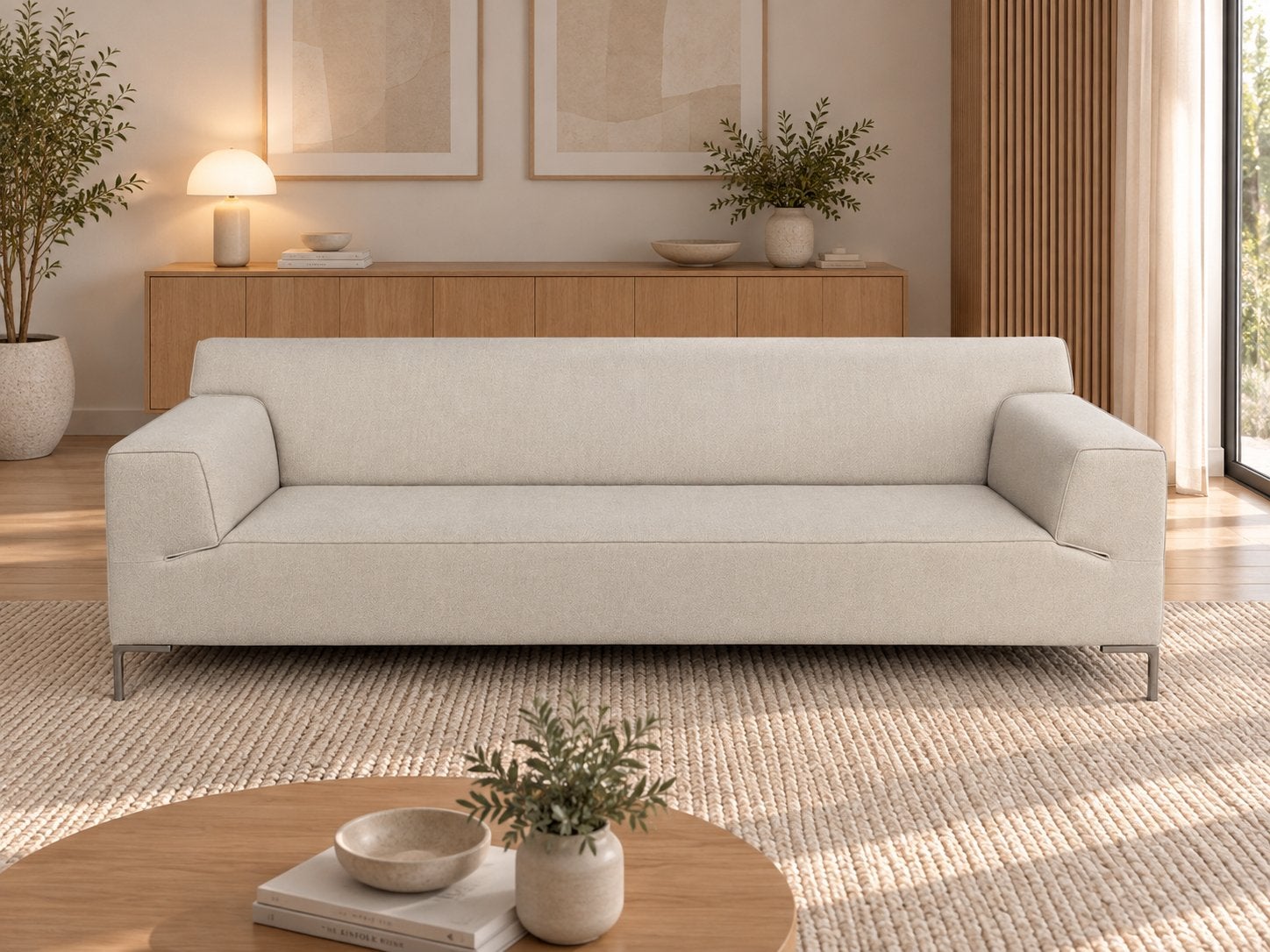 GRATIS LEVERING | DESIGN ON STOCK BLOQ 4-ZITS | NIEUWSTAAT, Huis en Inrichting, 250 tot 300 cm, 75 tot 100 cm, Zo goed als nieuw